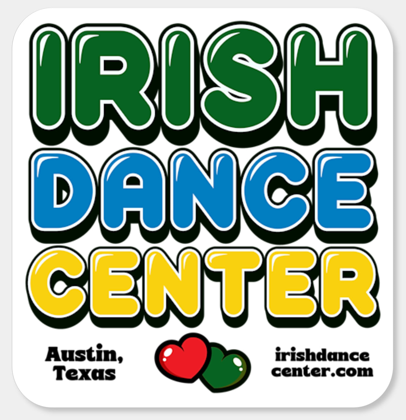 Irish Dance Center Car Magnet