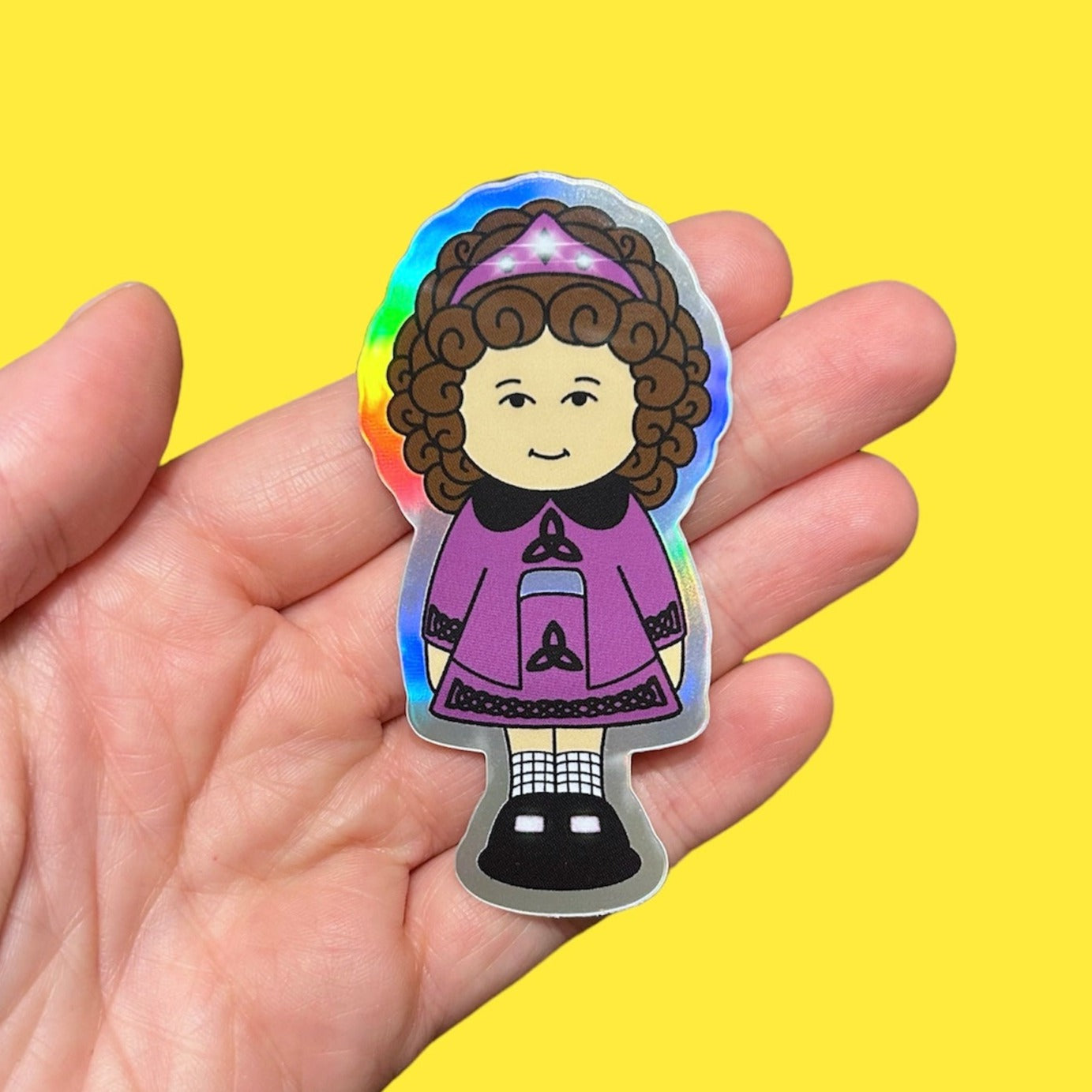 Polly O'Pocket! Holographic Sticker