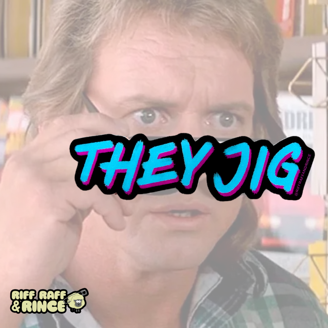 They Jig Sticker