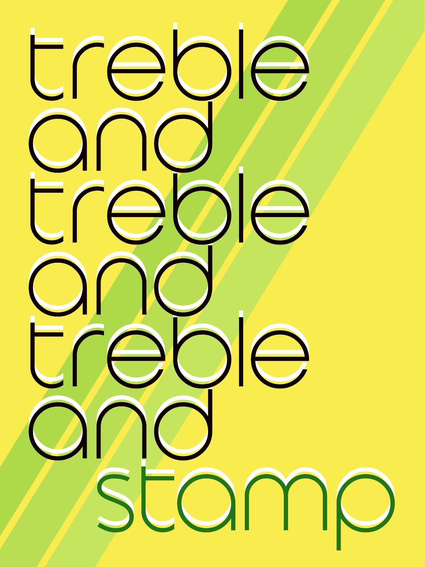 Treble and Stamp! Reel Steps Irish Dance Art Print