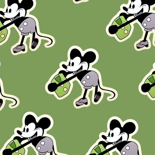 Steamboat Willie Irish Dance Sticker