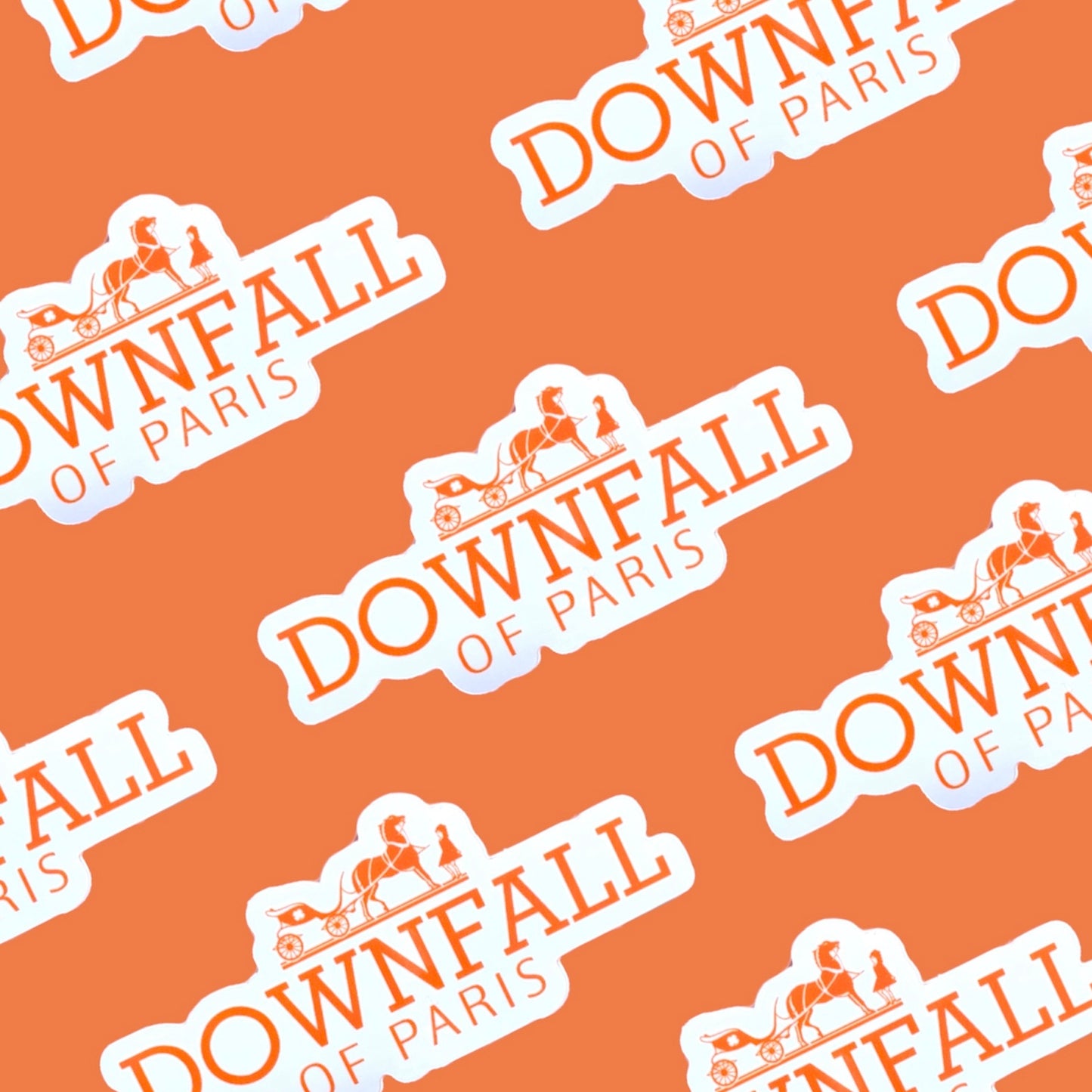 Downfall of Paris Irish Dance Set Sticker