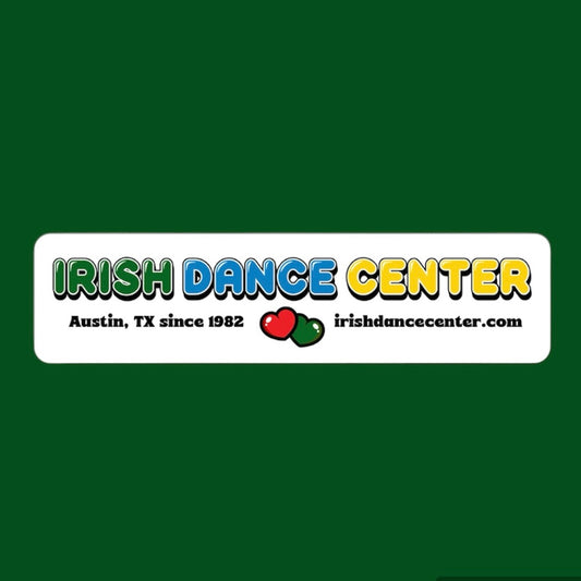 PREORDER: Irish Dance Center Bumper Sticker
