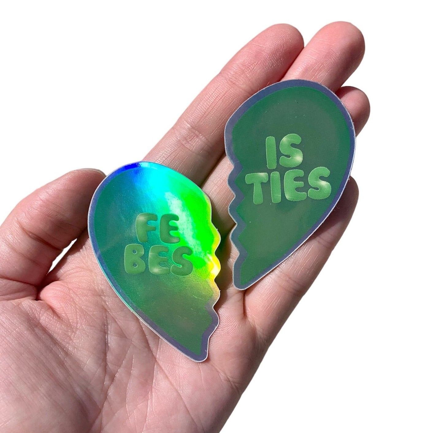 Feis Besties! // Irish Dance Best Friend Holographic Sticker Set